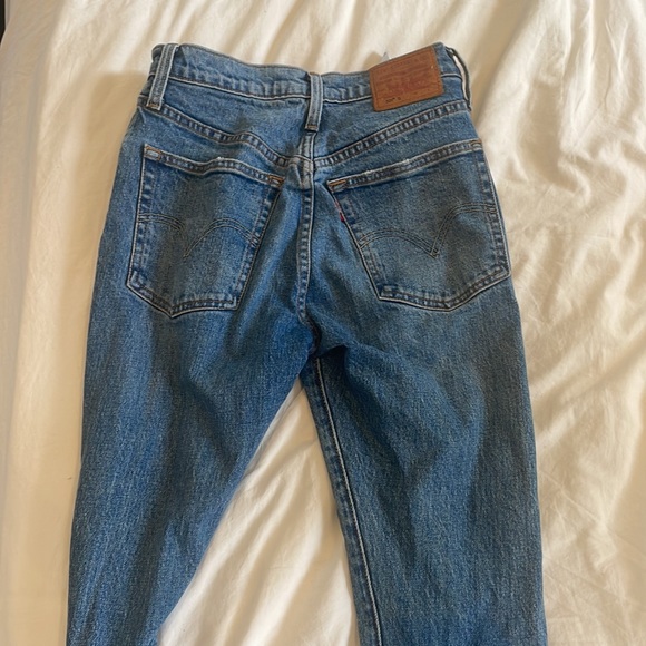 Levi’s 501 skinny denim blue with distressing - Picture 5 of 5